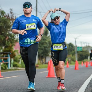 Race photo from Belitung Multisport Festival