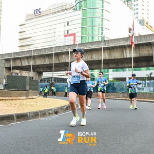 Race photo from ISOPLUS RUN 2026 - JAKARTA