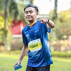 Race photo from BOGORUN 2026