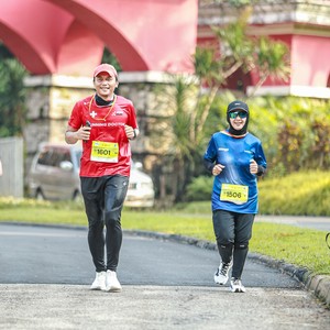 Race photo from BOGORUN 2026