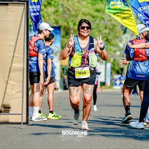 Race photo from BOGORUN 2026