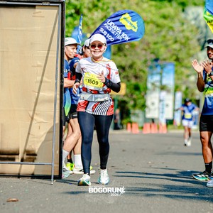 Race photo from BOGORUN 2026