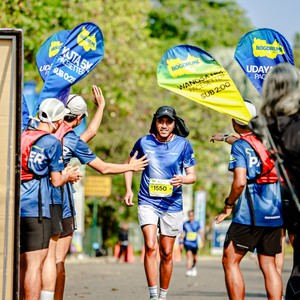 Race photo from BOGORUN 2026