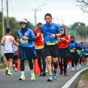 Race photo from Belitung Multisport Festival