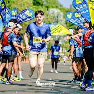 Race photo from BOGORUN 2026