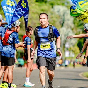 Race photo from BOGORUN 2026