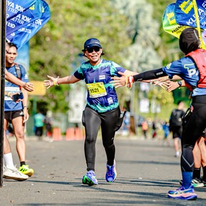 Race photo from BOGORUN 2026