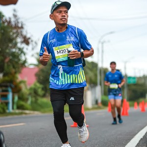 Race photo from Belitung Multisport Festival