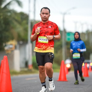 Race photo from Belitung Multisport Festival