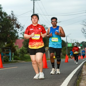 Race photo from Belitung Multisport Festival
