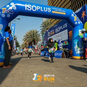 Race photo from ISOPLUS RUN 2026 - JAKARTA