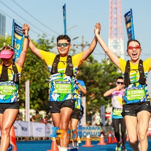 Race photo from SURABAYA ISOPLUS MARATHON 2026