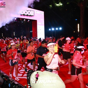 Race photo from SMARTFREN RUN 2026
