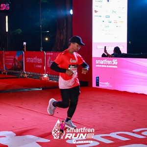 Race photo from SMARTFREN RUN 2026