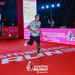 Race photo from SMARTFREN RUN 2026