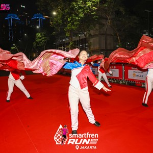 Race photo from SMARTFREN RUN 2026