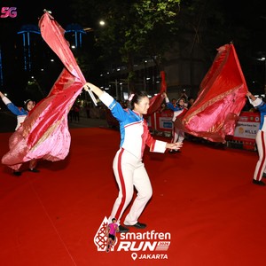Race photo from SMARTFREN RUN 2026