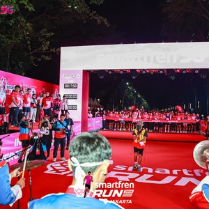 Race photo from SMARTFREN RUN 2026