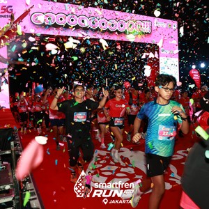 Race photo from SMARTFREN RUN 2026
