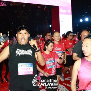 Race photo from SMARTFREN RUN 2026