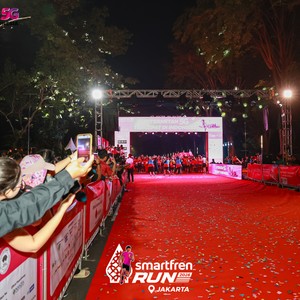 Race photo from SMARTFREN RUN 2026
