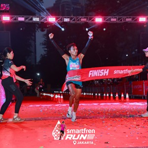 Race photo from SMARTFREN RUN 2026