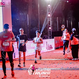 Race photo from SMARTFREN RUN 2026