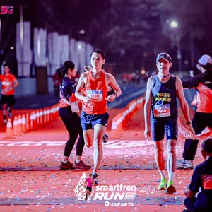 Race photo from SMARTFREN RUN 2026