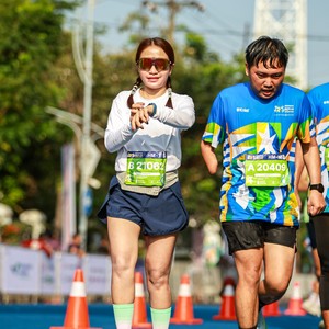 Race photo from SURABAYA ISOPLUS MARATHON 2026