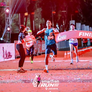 Race photo from SMARTFREN RUN 2026