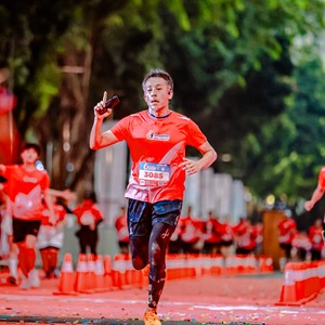 Race photo from SMARTFREN RUN 2026