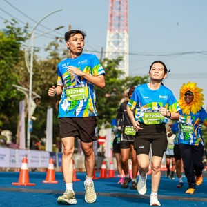 Race photo from SURABAYA ISOPLUS MARATHON 2026