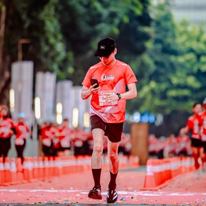 Race photo from SMARTFREN RUN 2026