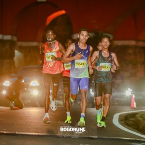 Race photo from BOGORUN 2026