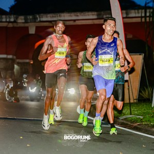 Race photo from BOGORUN 2026