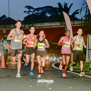 Race photo from BOGORUN 2026