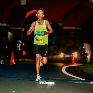 Race photo from BOGORUN 2026