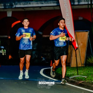 Race photo from BOGORUN 2026