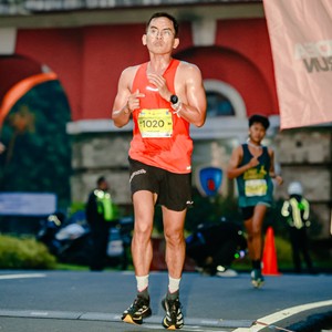 Race photo from BOGORUN 2026