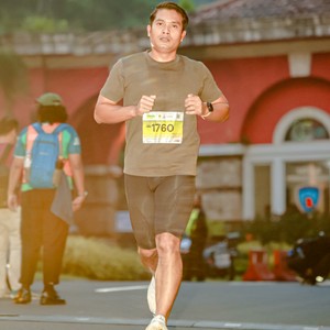 Race photo from BOGORUN 2026