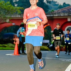 Race photo from BOGORUN 2026