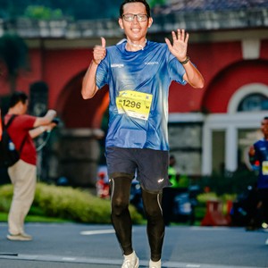 Race photo from BOGORUN 2026