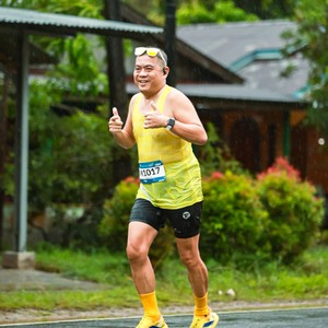 Race photo from Belitung Multisport Festival