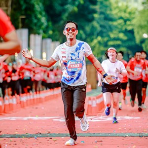 Race photo from SMARTFREN RUN 2026