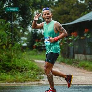Race photo from Belitung Multisport Festival