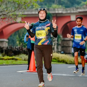 Race photo from BOGORUN 2026