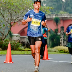 Race photo from BOGORUN 2026