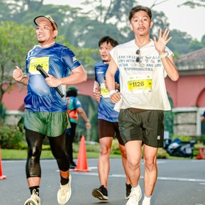 Race photo from BOGORUN 2026