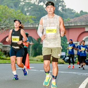 Race photo from BOGORUN 2026