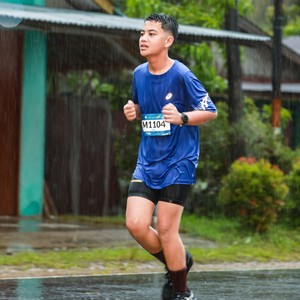 Race photo from Belitung Multisport Festival